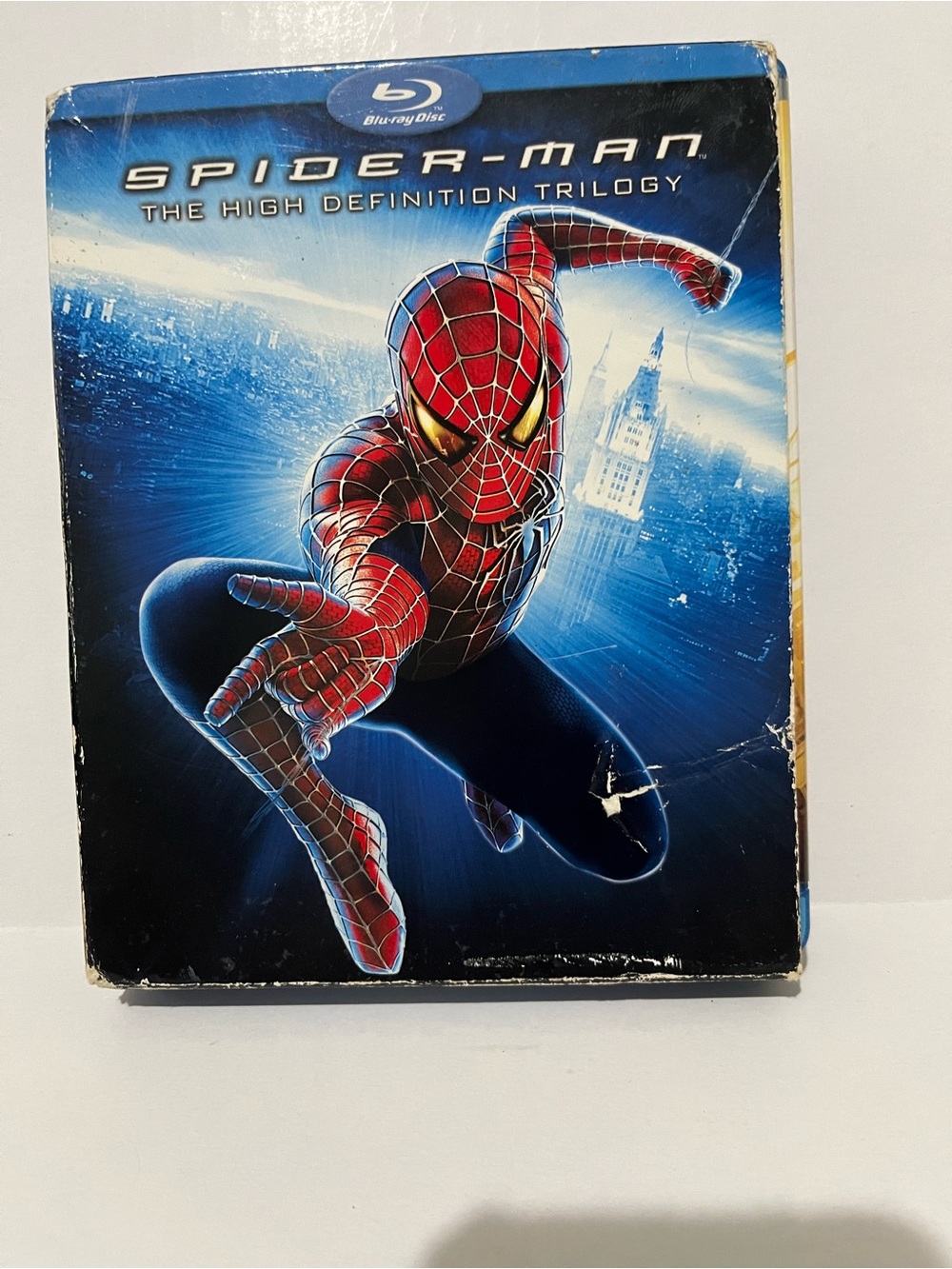 Spider-Man The High Definition Trilogy Blu-ray - Red 4 Disc Box set